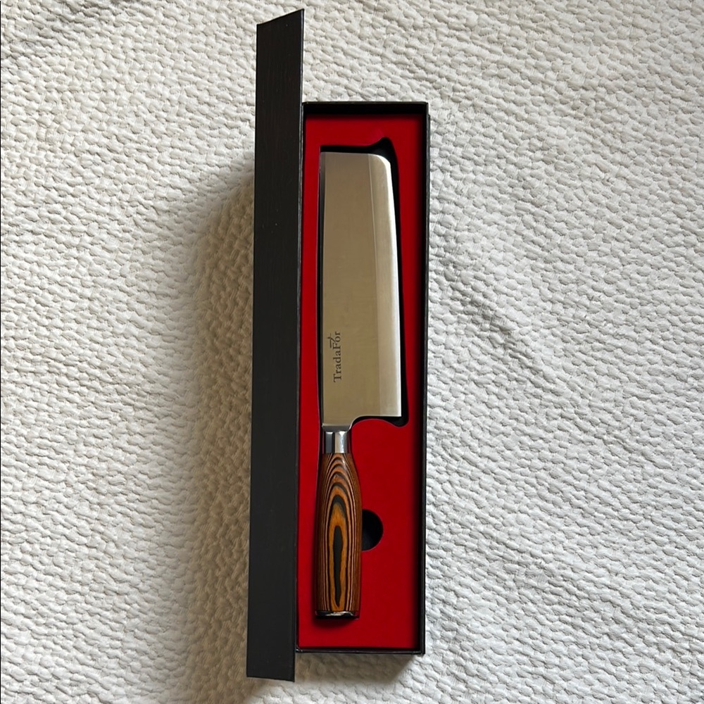 7" Chef's Knife with Wooden Handle